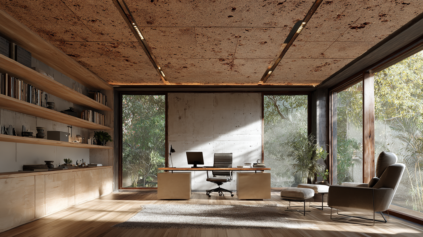 Nahaufnahme der Kaffeetresterstruktur mit Terrazzo-Effekt